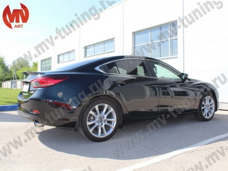 Полиуретан Спойлер на крышку багажника Mazda 6 2013- BROOMER Design